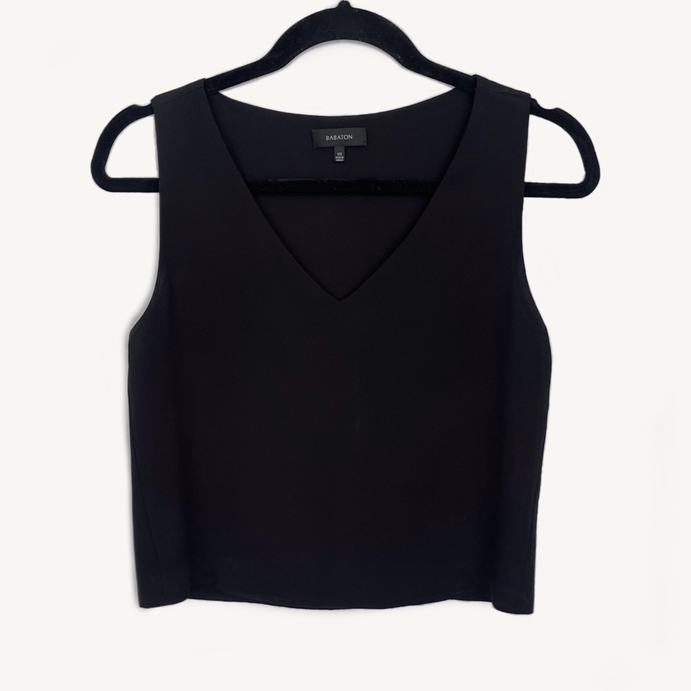 ARITZIA - BABATON Black Murphy Tank Top - Size XXS
